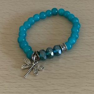 Butterfly charm bracelet